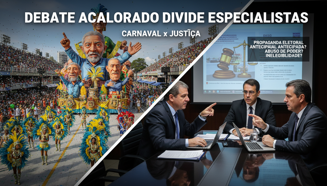 Desfile Lula ilícito eleitoral