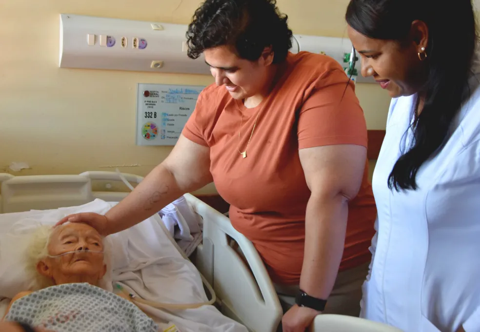 Cirurgia idosa recorde