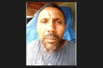 Viatura da Polícia Civil do Piauí em busca de foragido em área de mata no sul do Piauí.