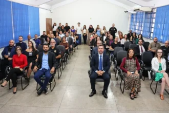Profissionais de segurança pública em curso de investigação de homicídios em Palmas