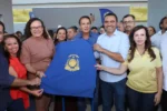 Inauguração do Colégio Militar Jorge Humberto Camargo em Araguaína, Tocantins, com a presença de autoridades e a comunidade escolar.